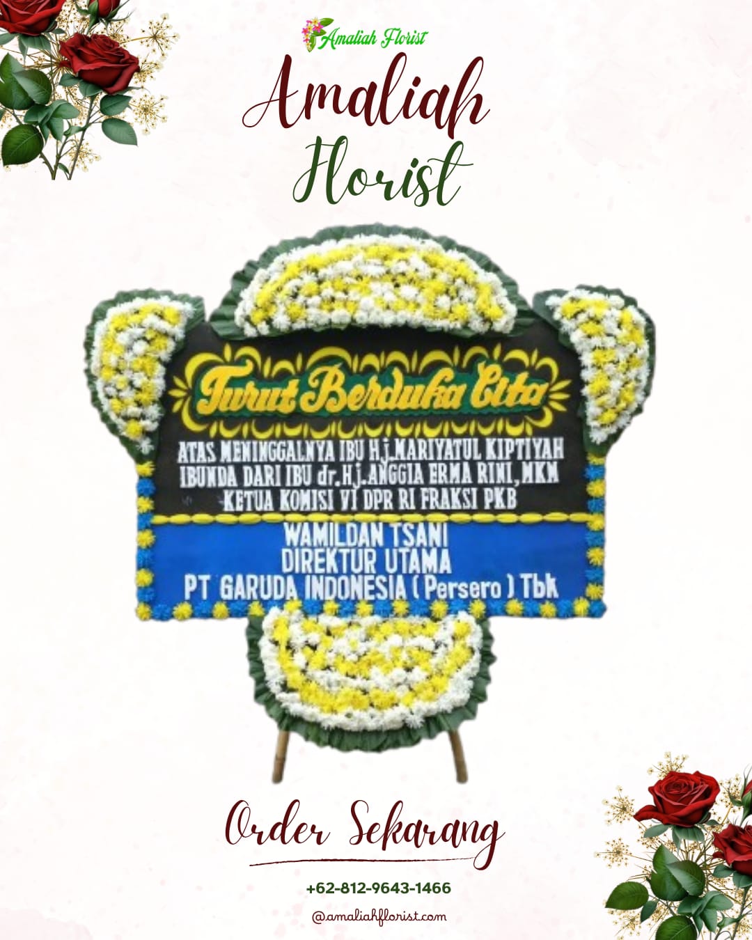 Papan Bunga Duka Sumberjambe